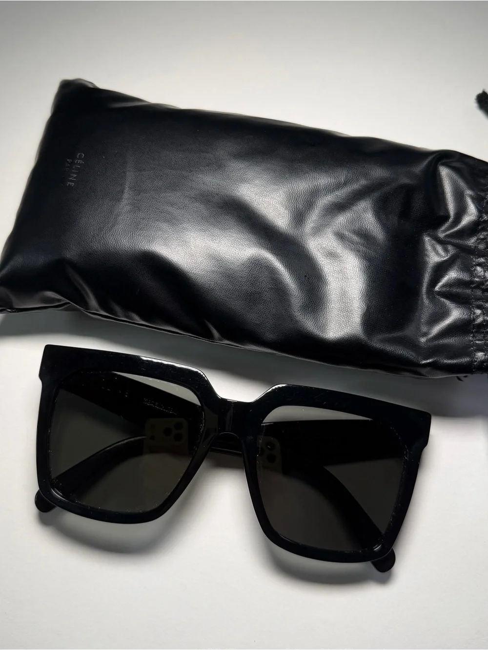Celine Black Square Sunglasses